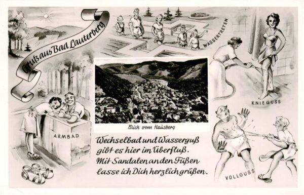 Bad Lauterberg Armbad Blick vom Hausberg Knieguss Vollguss