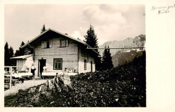 Kufstein Tirol AT Alpengasthaus Brentenjoch