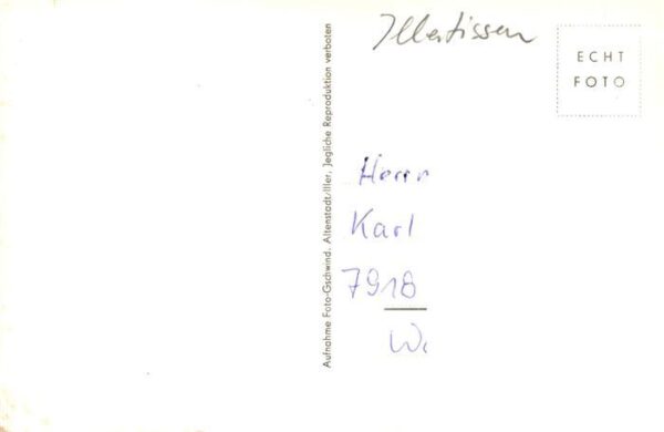 Illertissen Gasthof Kirche Gedicht Die Glocken vom Illertal – Bild 2