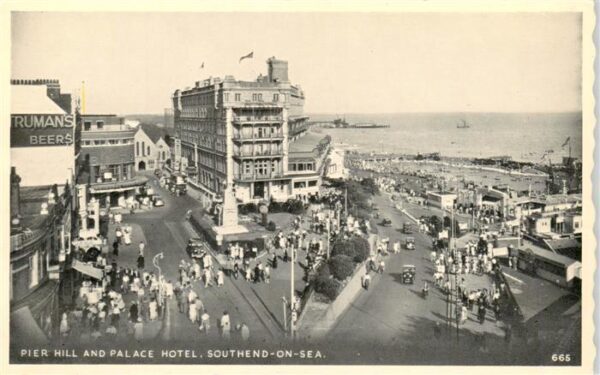 Southend-on-Sea UK Pier Hill and Palace Hotel