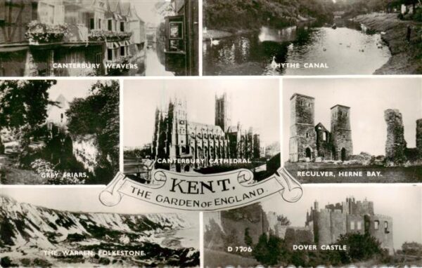 Kent Alabama Canterbury Weavers Hythe Canal Grey Friars Canterbury Cathedral Rec
