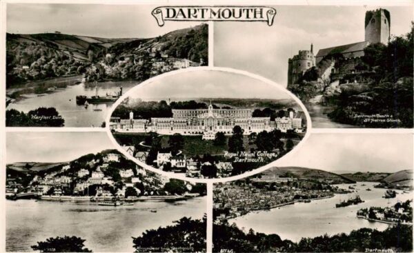 Dartmouth  UK Warfleeth Royal Naval College Dartmouth Castle and St Petrox Curch