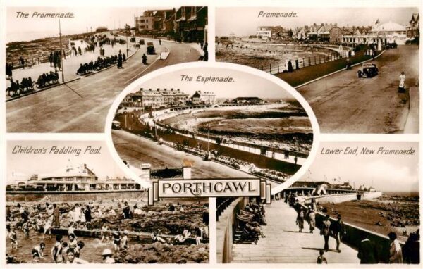 Porthcawl UK Promenade Childrens Paddling Pool the Esplanade Lower End