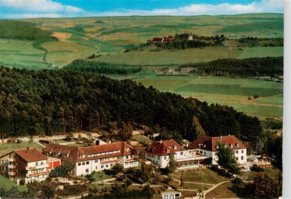 Bad Mergentheim Kursanatorium am Hexenkreuz Fliegeraufnahme