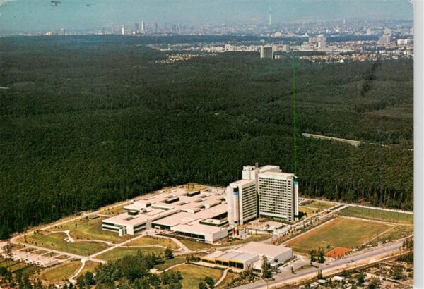Heusenstamm Bildungszentrum der OPD Frankfurt Fliegeraufnahme