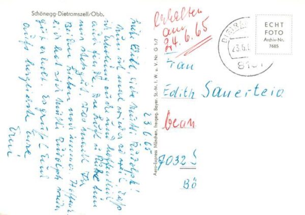 Dietramszell Kloster Schoenegg Fliegeraufnahme – Bild 2