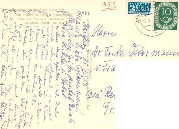 Sonthofen  Oberallgaeu Allgaeuer Berghof mit Alpe Eck – Bild 2