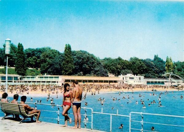 Varna  Warna Bulgaria Freibad Strand