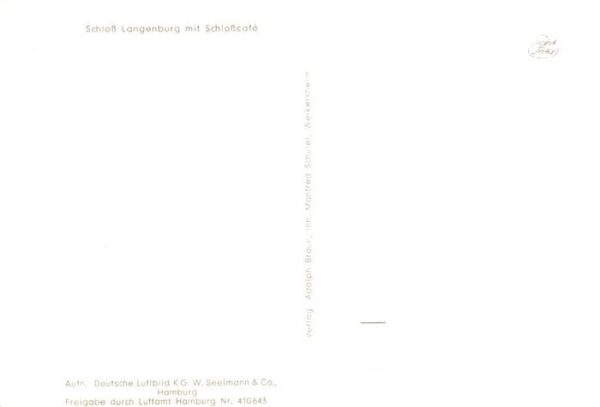 Hohenlohe Bopfingen Schloss Langenburg Fliegeraufnahme – Bild 2