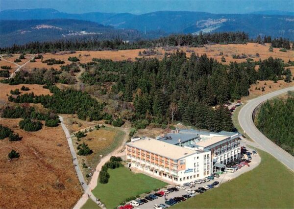 Baiersbronn Schwarzwald Fliegeraufnahme mit Schliffkopf Hotel