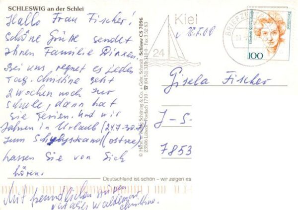 Schleswig Schlei Erfde Fliegeraufnahme – Bild 2
