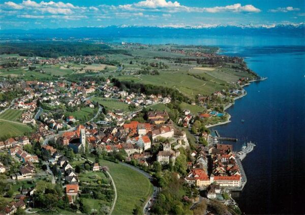 Meersburg Bodensee Fliegeraufnahme