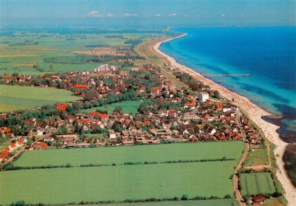 Dahme  Ostseebad Holstein Fliegeraufnahme
