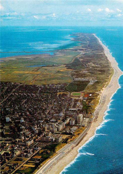 Westerland Sylt Fliegeraufnahme