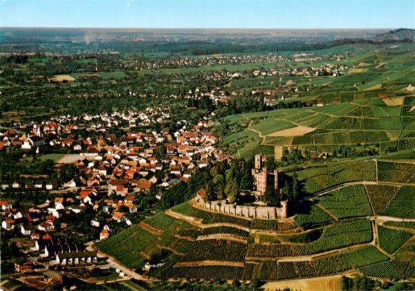 Ortenberg Baden Fliegeraufnahme mit Schloss
