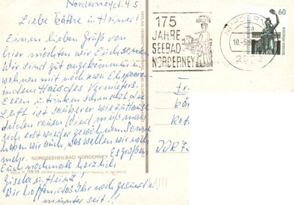 Norderney Nordseebad Fliegeraufnahme – Bild 2