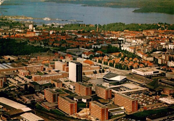 Kiel Christian Albrecht Universitaet Fliegeraufnahme