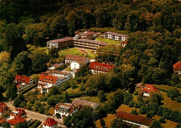 Bad Salzhausen Nidda Hessisches Staatsbad Fliegeraufnahme
