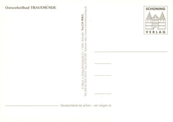Travemuende Ostseebad Fliegeraufnahme – Bild 2