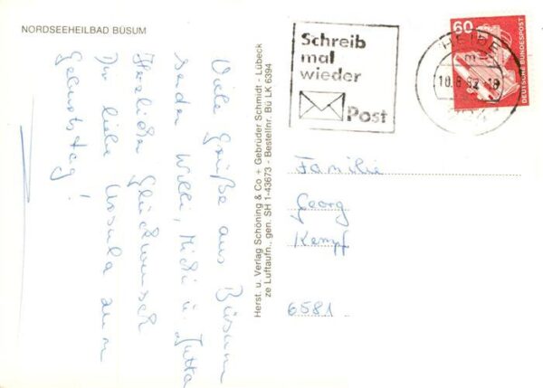 Buesum Nordseebad Fliegeraufnahme – Bild 2