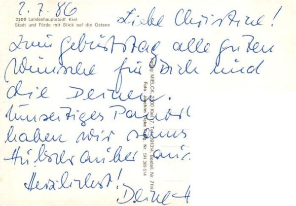 Kiel Stadt und Foerde Fliegeraufnahme – Bild 2
