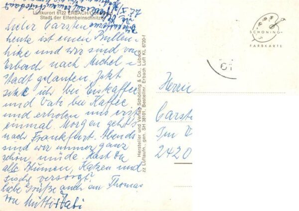 Erbach Odenwald Fliegeraufnahme – Bild 2