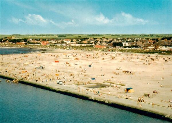 Norddeich  Norden Nordseebad Am Badestrand Fliegeraufnahme