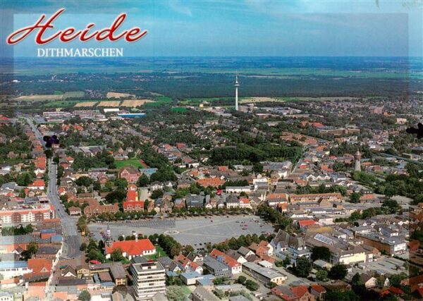 Heide Dithmarschen Fliegeraufnahme