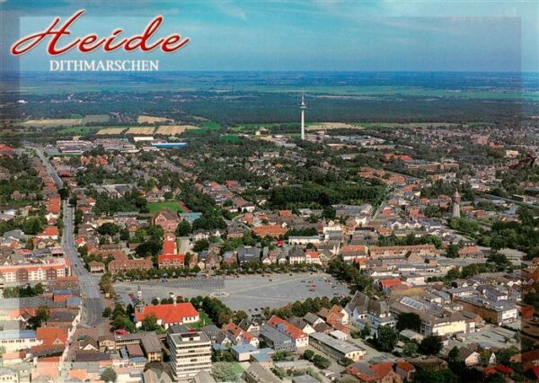 Heide Dithmarschen Fliegeraufnahme