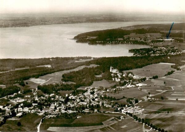 Andechs Kloster Andechs Fliegeraufnahme