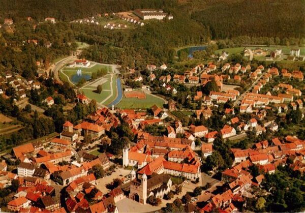 Bad Gandersheim Fliegeraufnahme