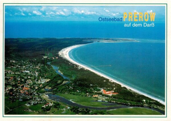 Prerow Ostseebad Fliegeraufnahme
