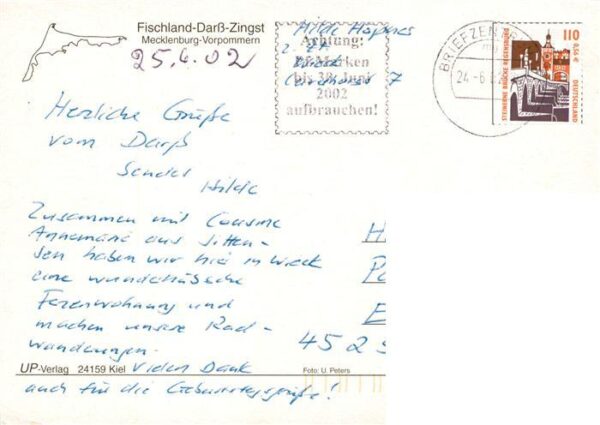 Prerow Ostseebad Fliegeraufnahme – Bild 2