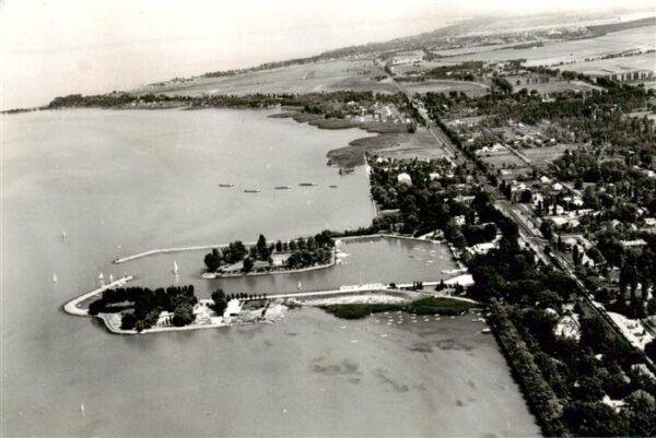 Balatonrol Plattensee HU Fliegeraufnahme