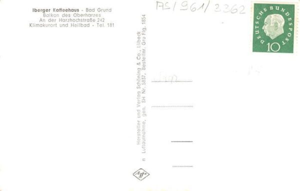 Bad Grund Fliegeraufnahme mit Iberger Kaffeehaus – Bild 2