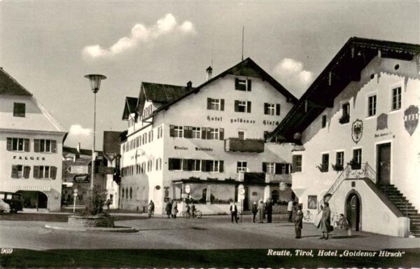 Reutte Tirol AT Hotel Goldener Hirsch