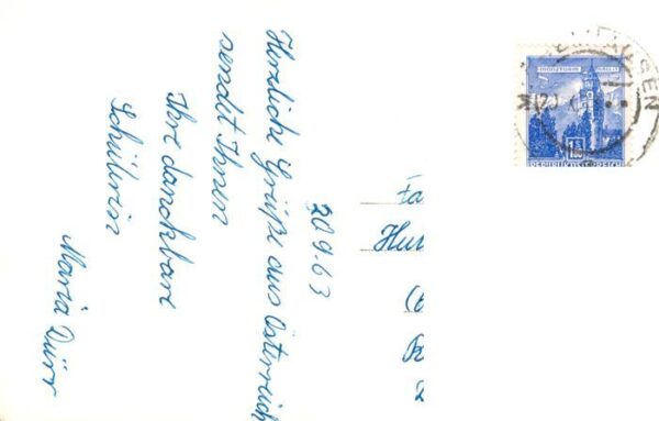 Tulln Donau Niederoesterreich AT Stadtbild mit Kirche Ortszentrum – Bild 2