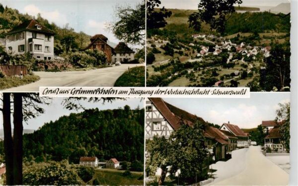Grimmelshofen Stuehlingen Schwarzwald Teilansichten Ortszentrum