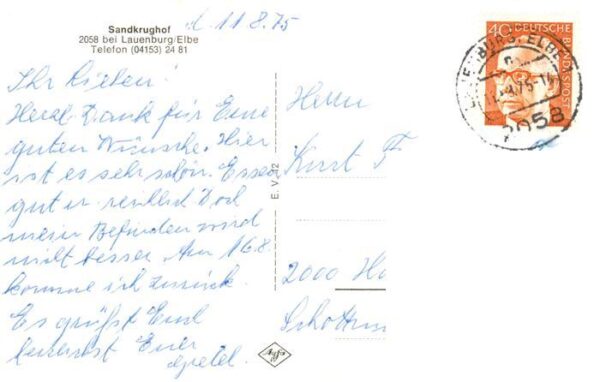 Lauenburg Elbe Sandkrughof – Bild 2