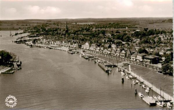 Travemuende Ostseebad Fliegeraufnahme