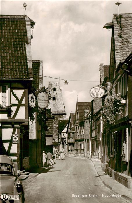 Erpel Hauptstrasse Altstadt