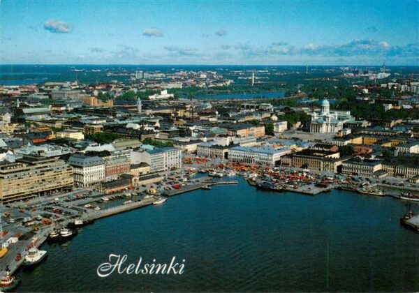 Helsinki Suomi Kauppatori Tuomiokirkko Marquet Square Cathedral