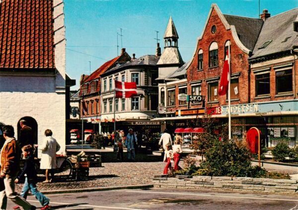Lemvig DK Torvet Marktplatz