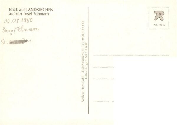 Landkirchen Fehmarn Fliegeraufnahme – Bild 2