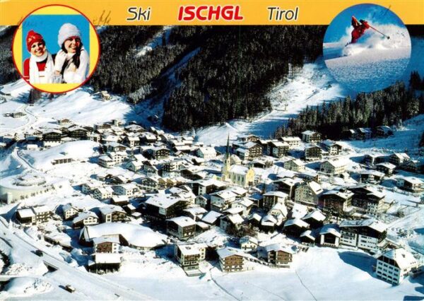Ischgl Wintersportort in den Alpen