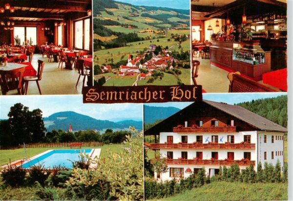 Semriach Semriacherhof Restaurant Bar Swimming Pool Luftaufnahme