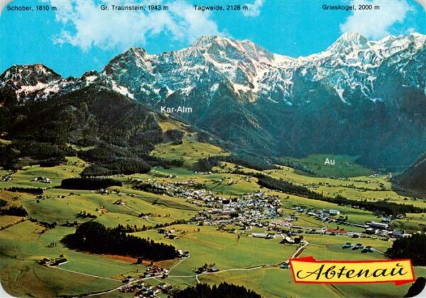 Abtenau AT Panorama Ferien- und Erholungsort Lammertal Tennengebirge