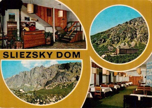 Sliezsky Dom Vysoke Tatry SK Velicka dolina Sliezsky dom Interier recepcie Pohla