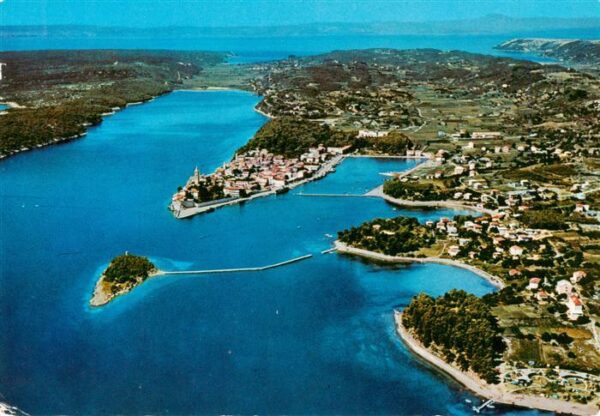 Rab  Croatia Fliegeraufnahme