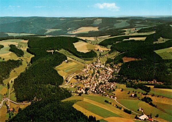 Guetenbach Schwarzwald Fliegeraufnahme